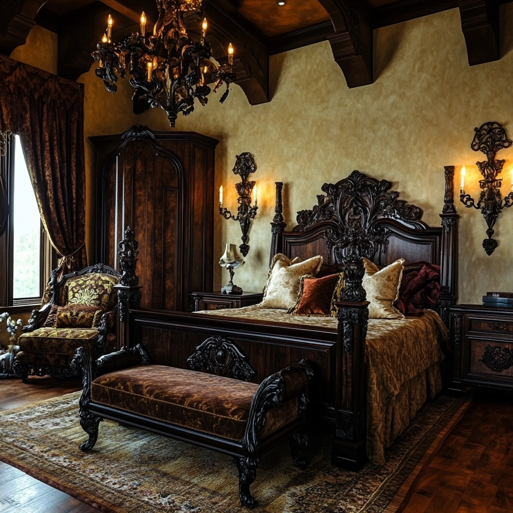 farmhouse interior bedroom 42