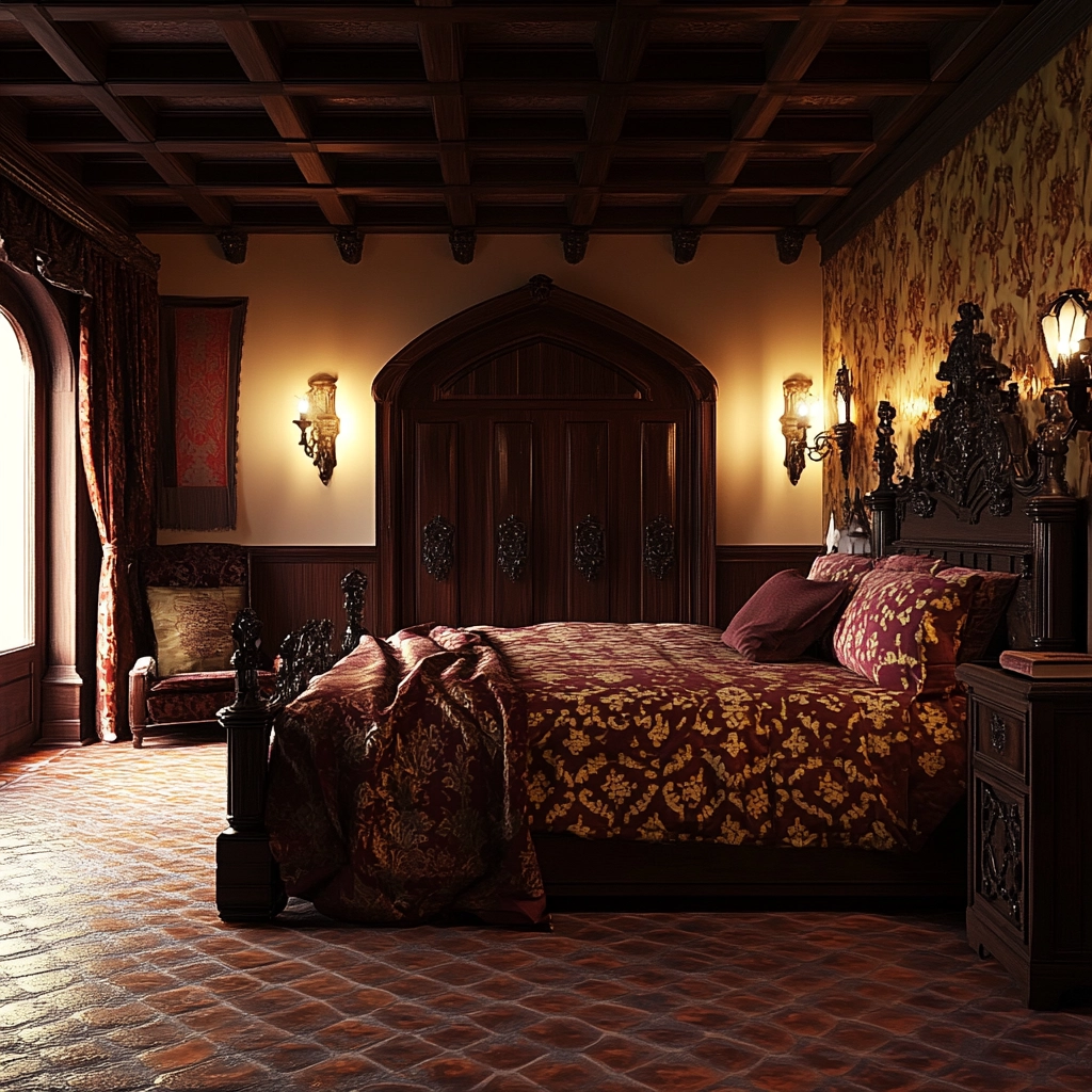 farmhouse interior bedroom 43