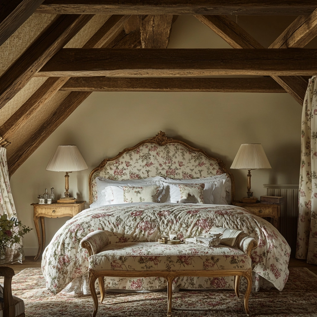 farmhouse interior bedroom 46
