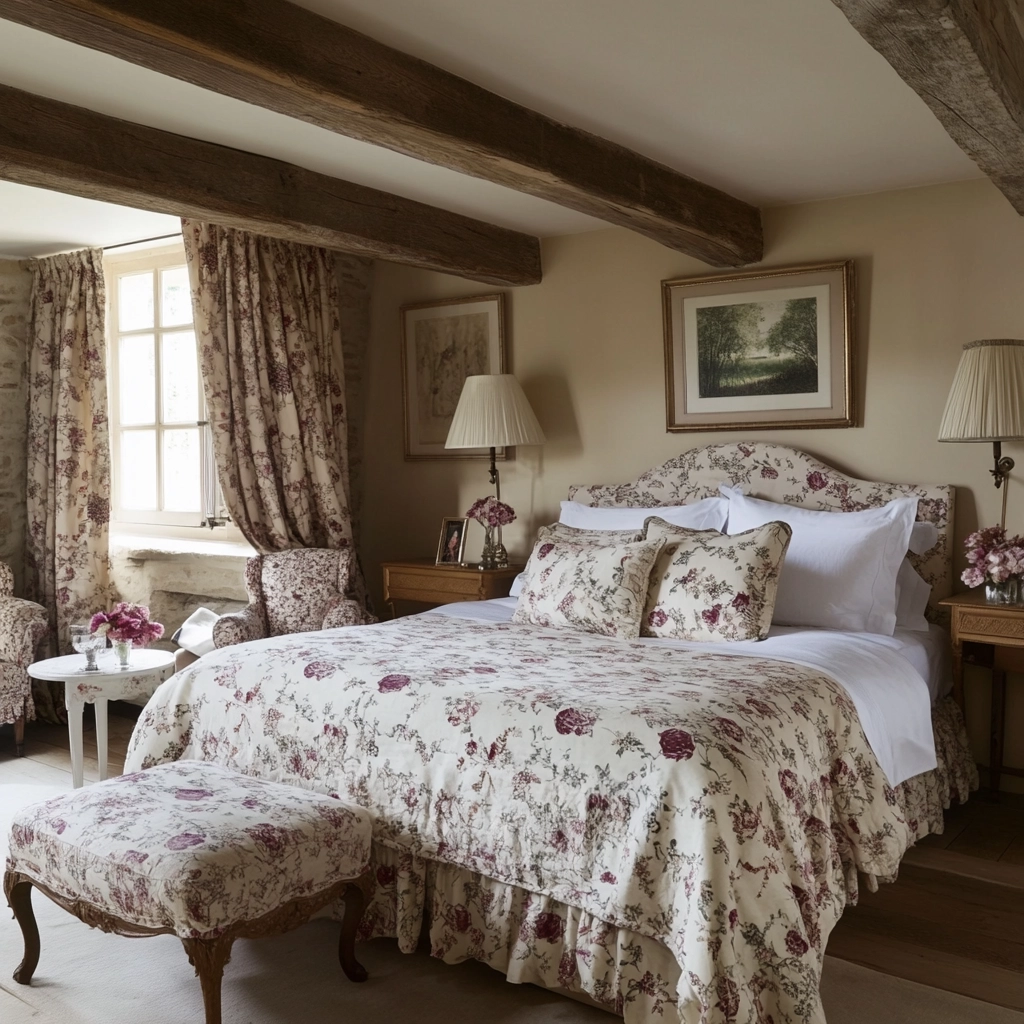 farmhouse interior bedroom 48