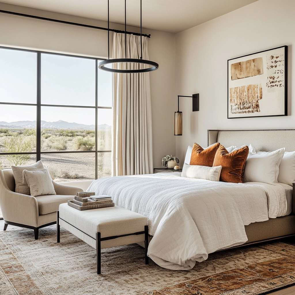 farmhouse interior bedroom 49