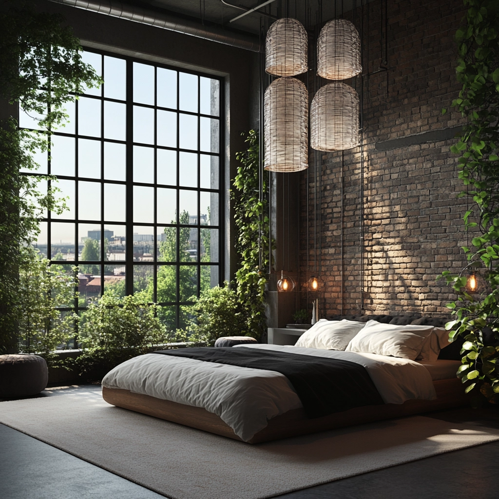 farmhouse interior bedroom 53