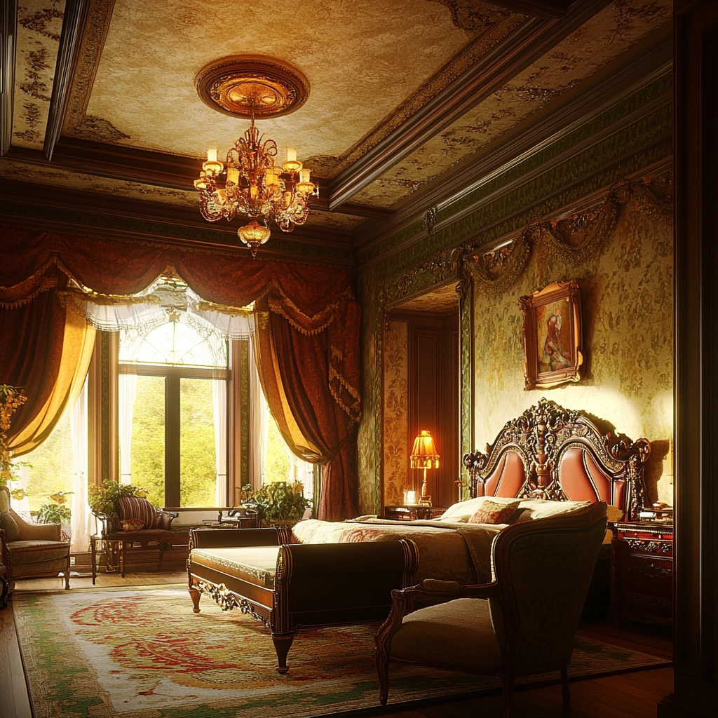 farmhouse interior bedroom 64