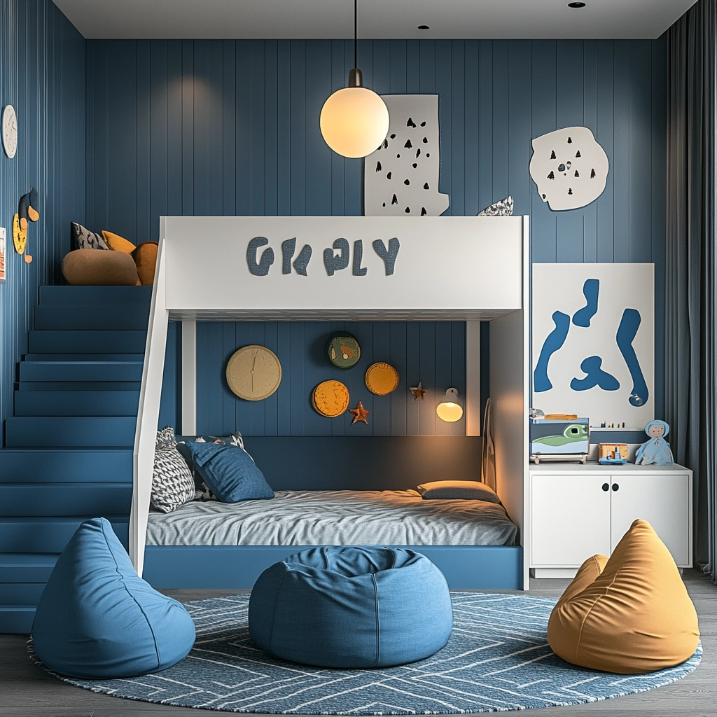 farmhouse kids bedroom 11