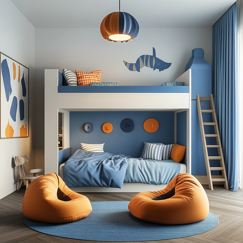 farmhouse kids bedroom 12