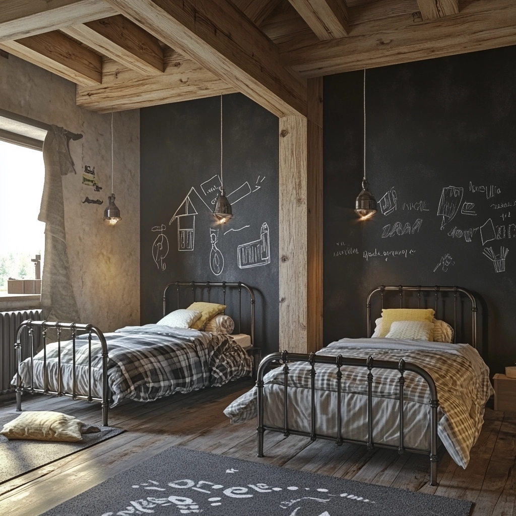 farmhouse kids bedroom 21
