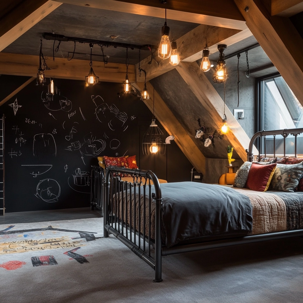 farmhouse kids bedroom 22