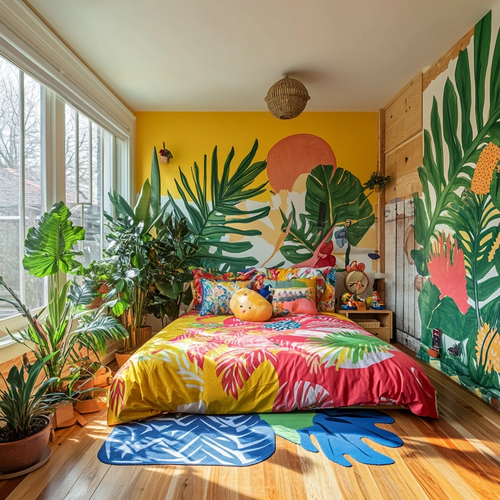 farmhouse kids bedroom 38