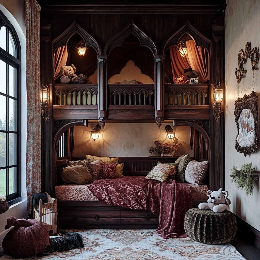 farmhouse kids bedroom 67