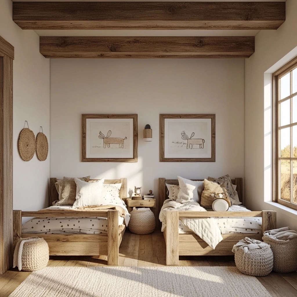 farmhouse kids bedroom 77