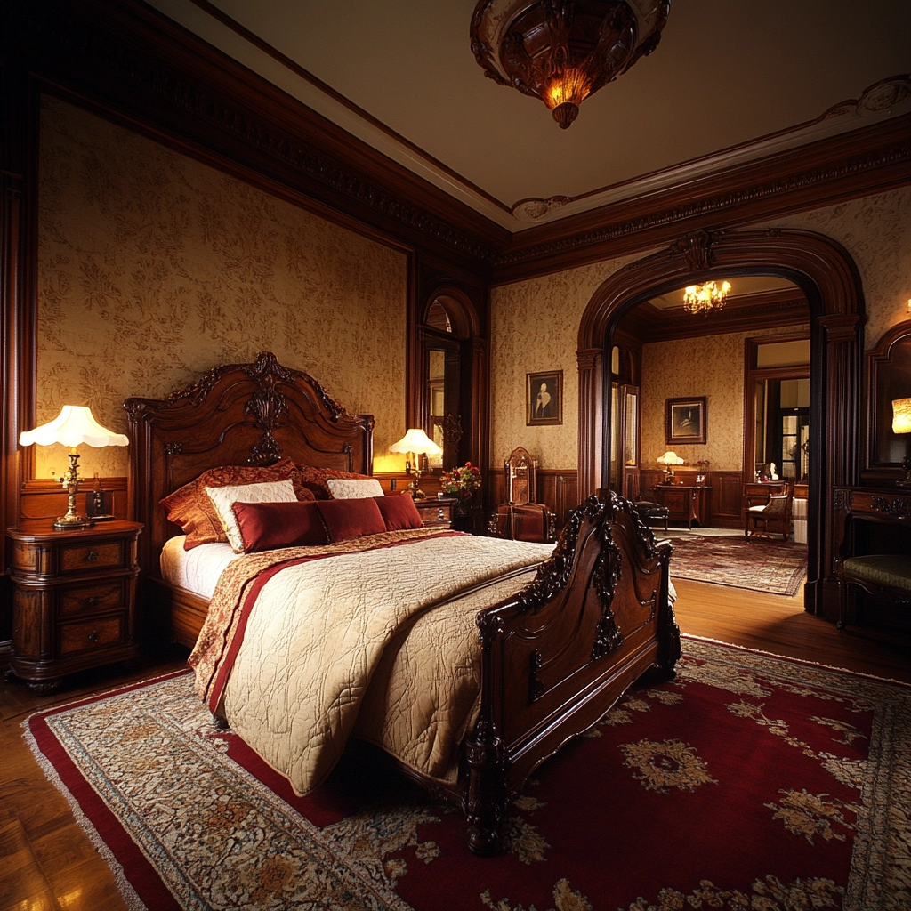 farmhouse main bedroom 25