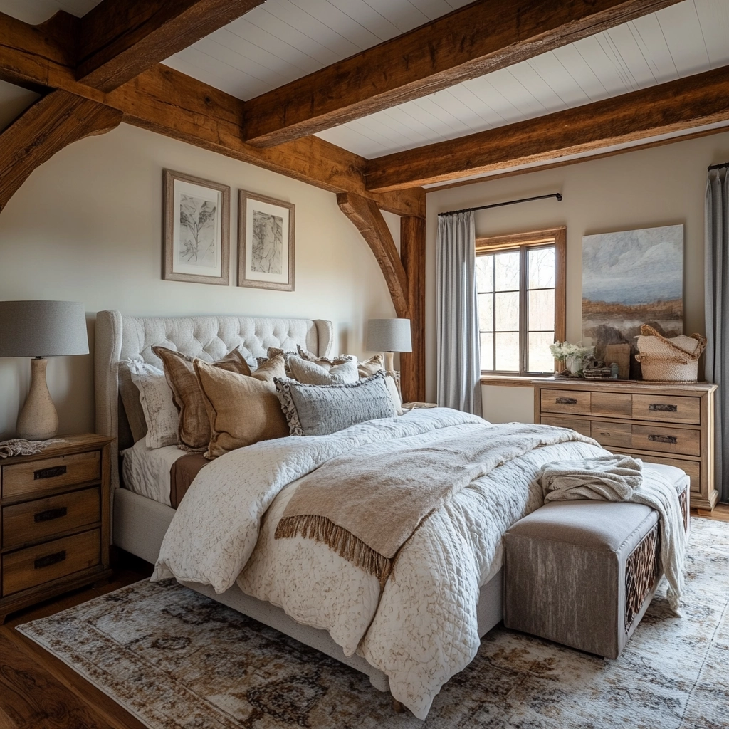 farmhouse main bedroom 65