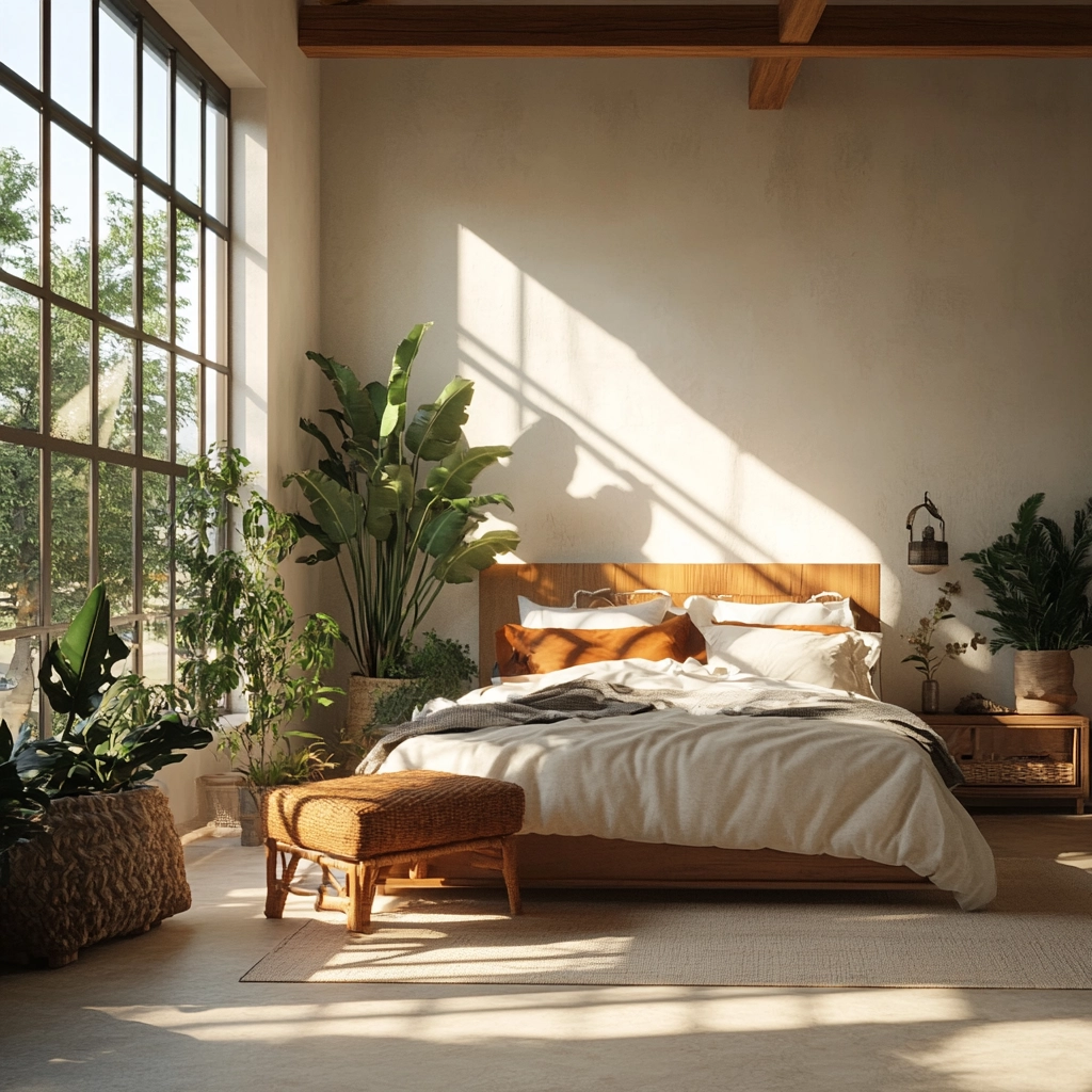farmhouse main bedroom 80