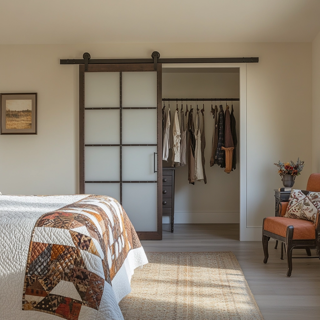 farmhouse modern bedroom 13