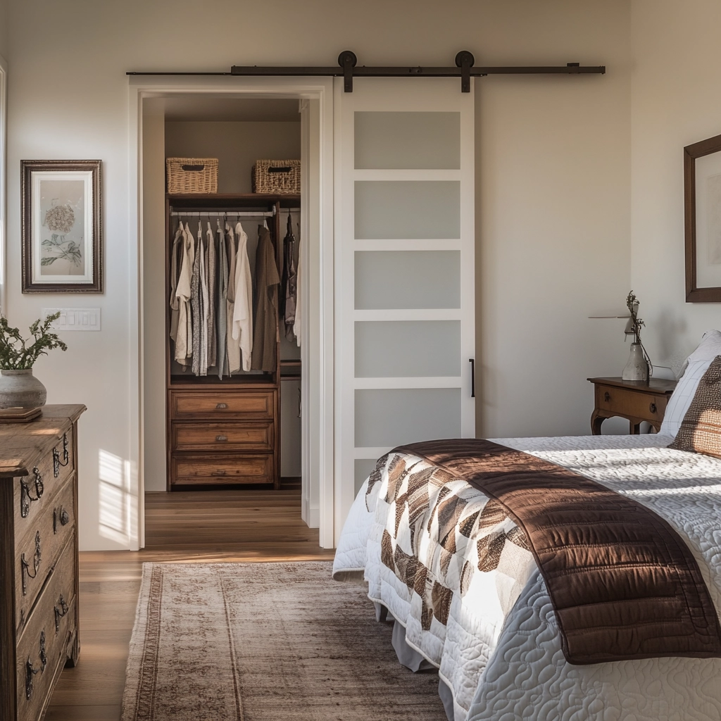 farmhouse modern bedroom 16