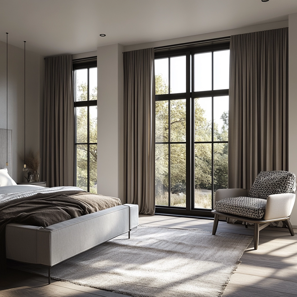 farmhouse modern bedroom 17