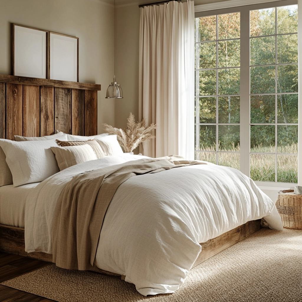 farmhouse modern bedroom 2