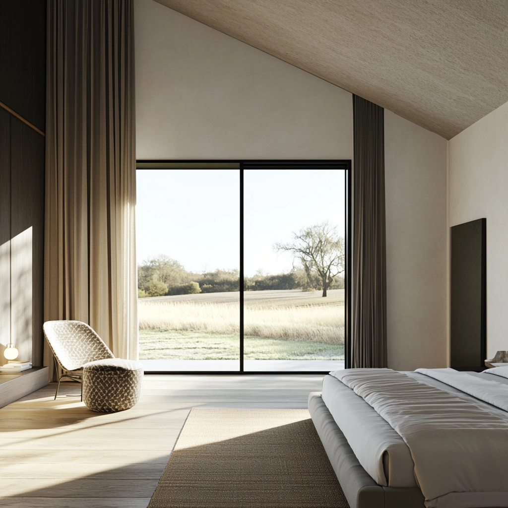 farmhouse modern bedroom 20