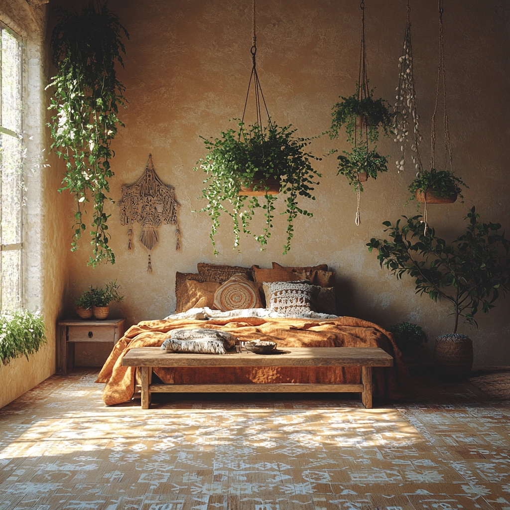 farmhouse modern bedroom 21