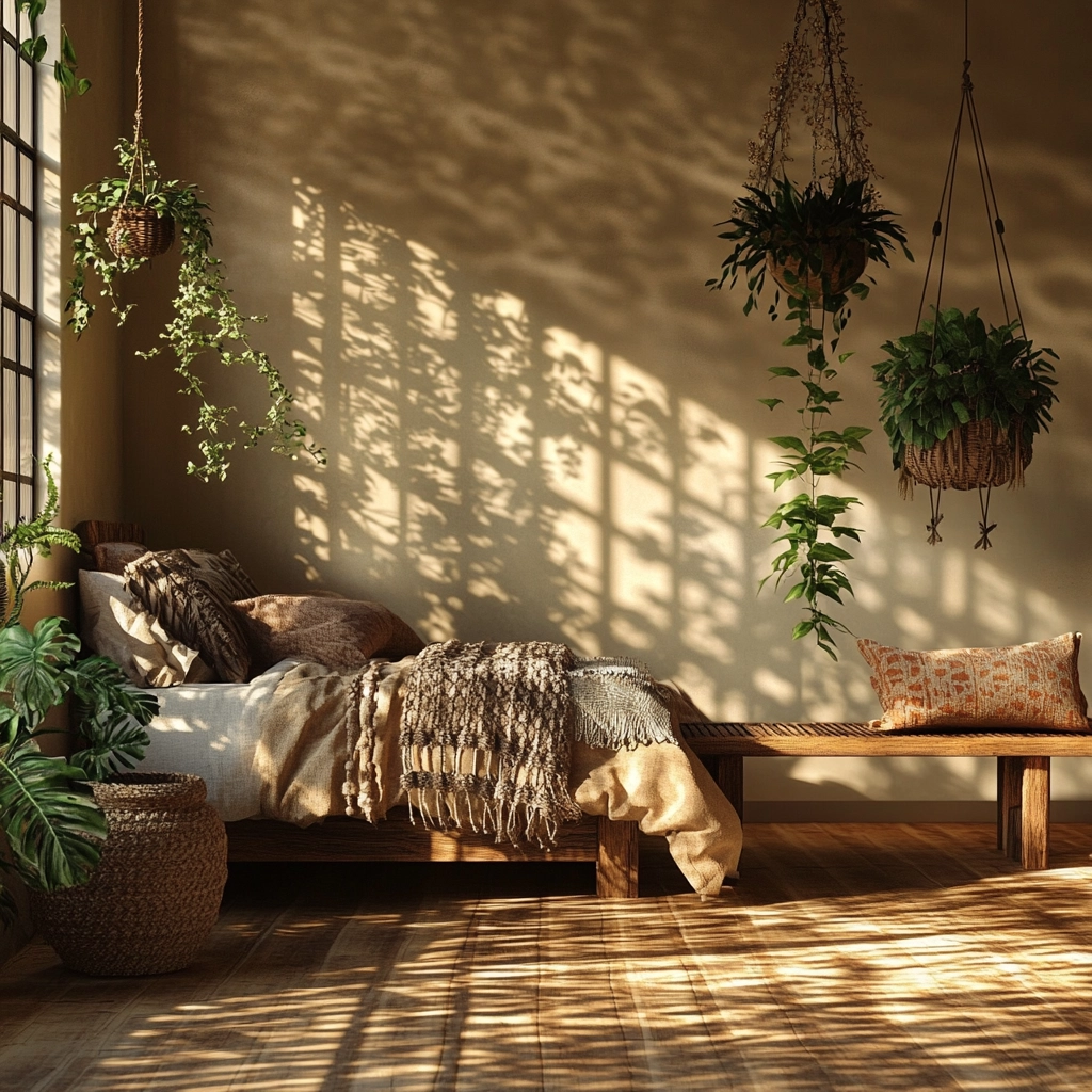 farmhouse modern bedroom 23