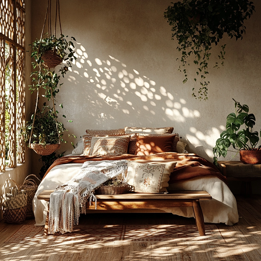 farmhouse modern bedroom 24
