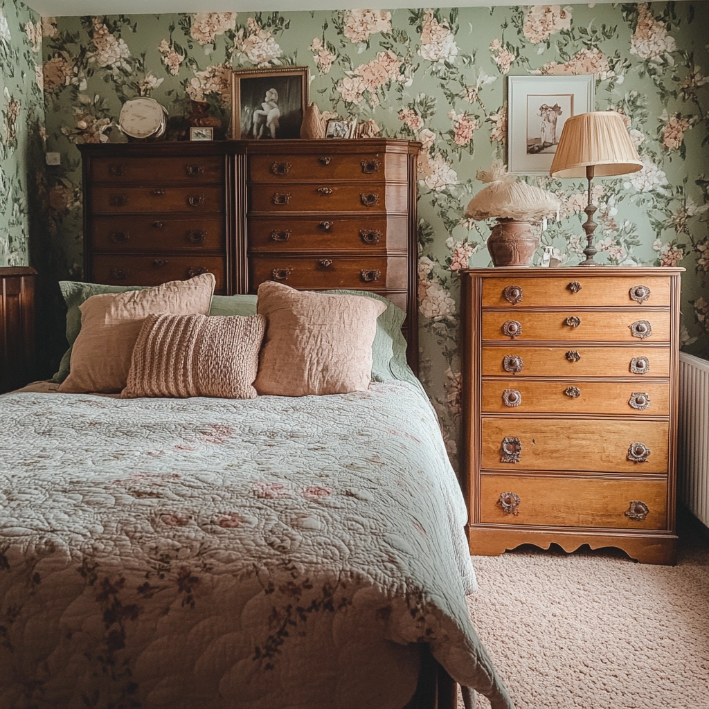 farmhouse modern bedroom 34