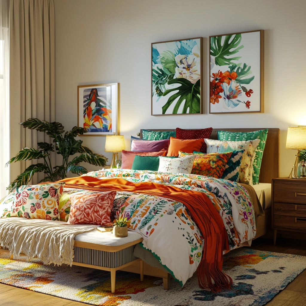 farmhouse modern bedroom 39
