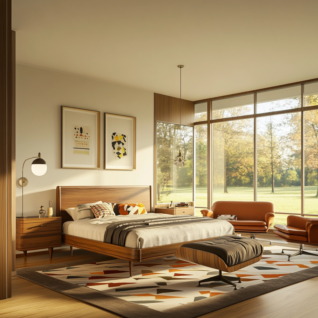farmhouse modern bedroom 44