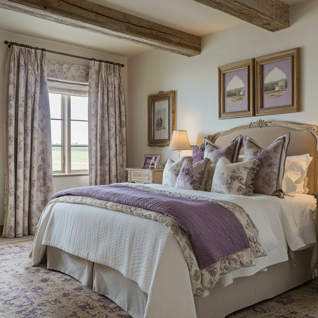 farmhouse modern bedroom 49