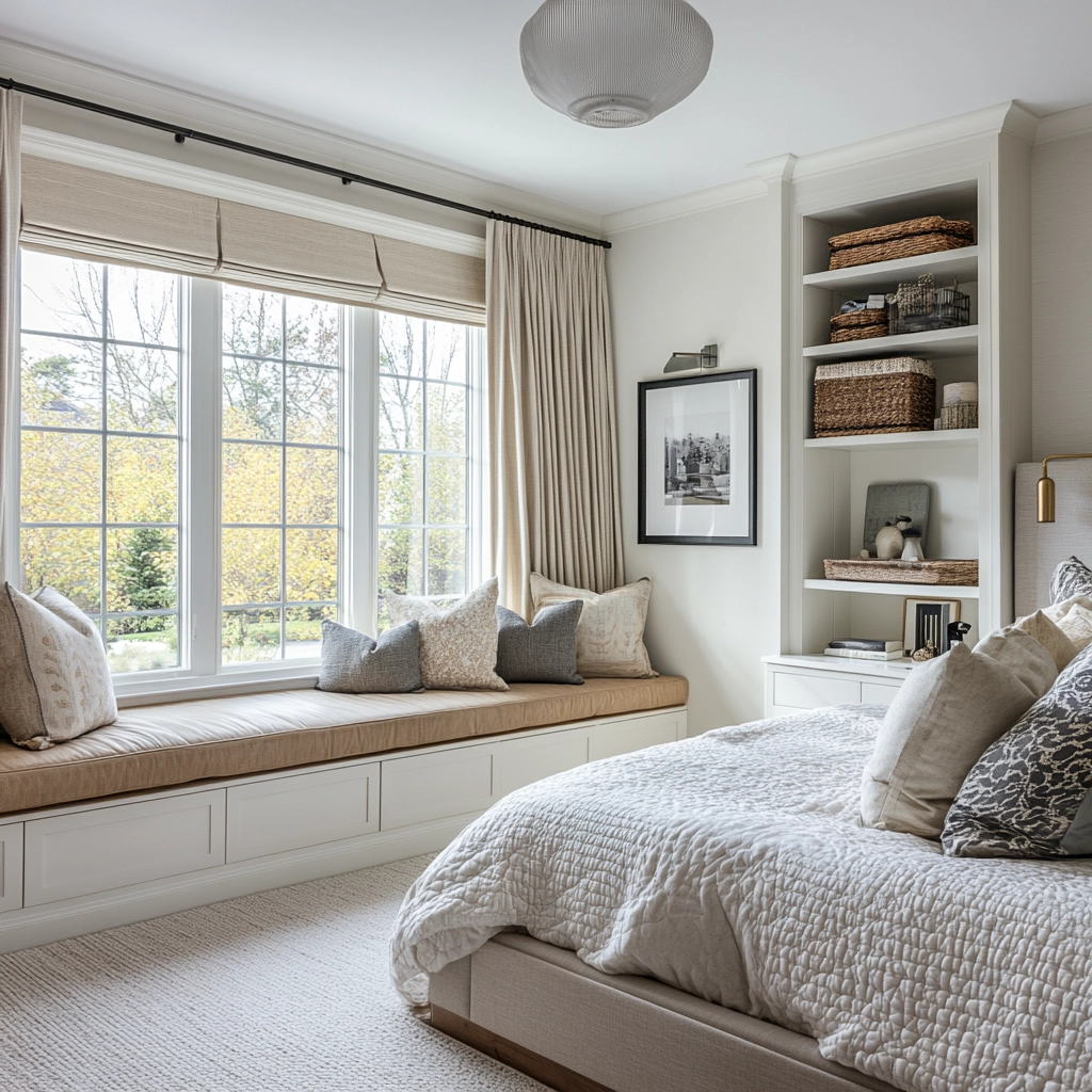 farmhouse modern bedroom 56