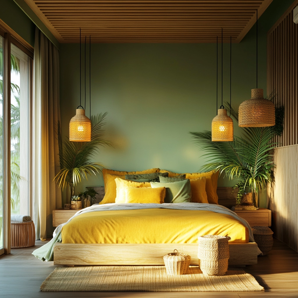 farmhouse modern bedroom 58