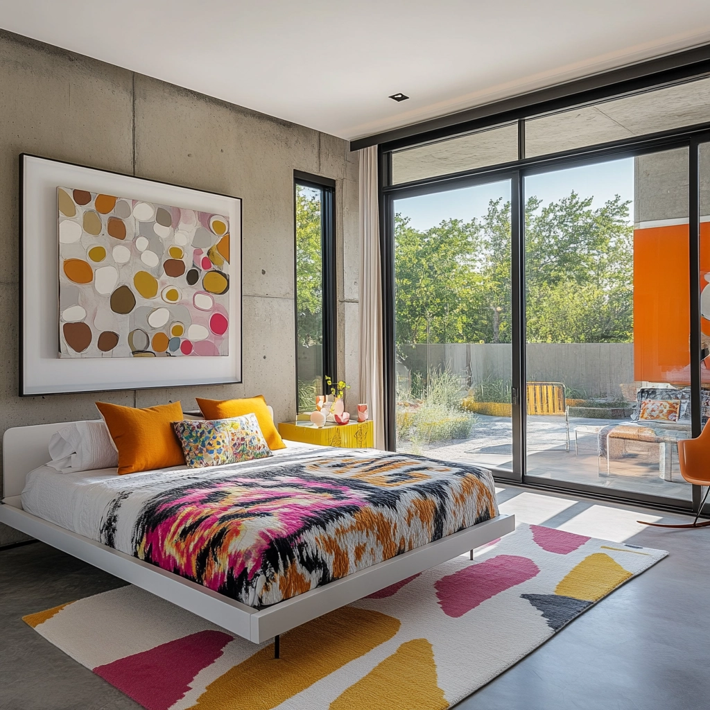 farmhouse modern bedroom 75