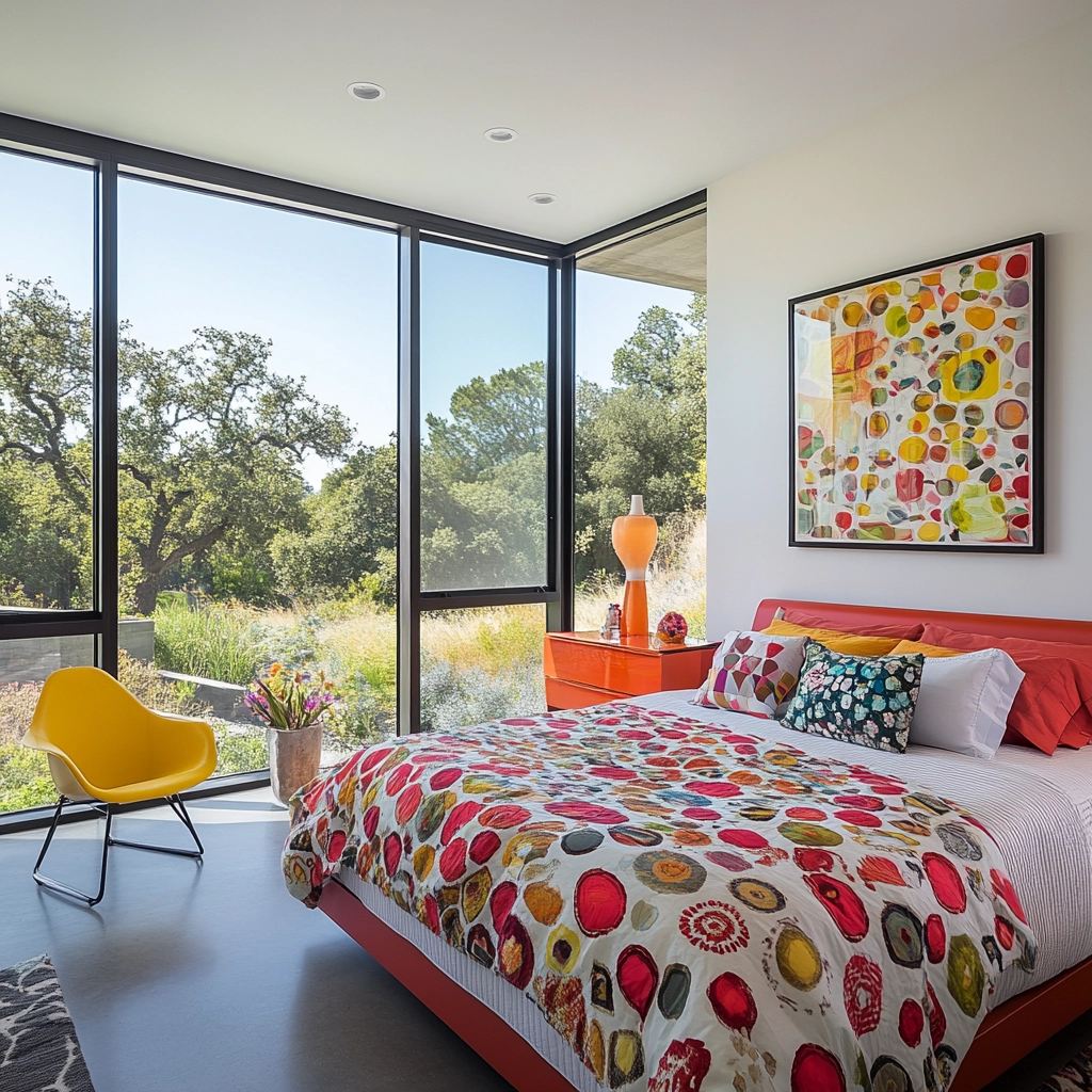 farmhouse modern bedroom 76