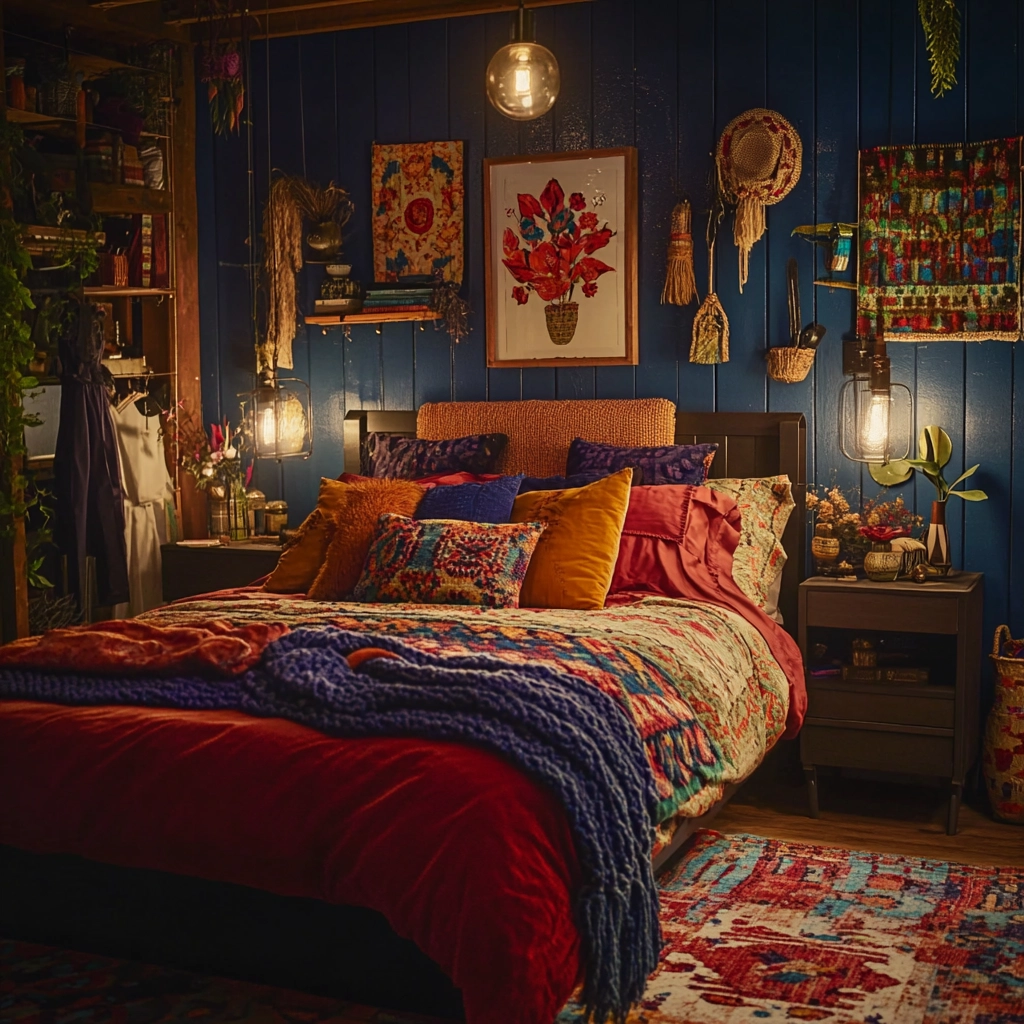 farmhouse modern bedroom 78