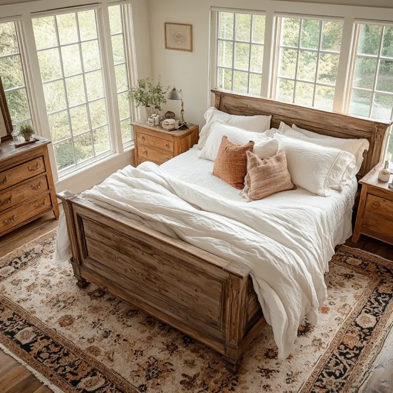 farmhouse rugs bedroom 1
