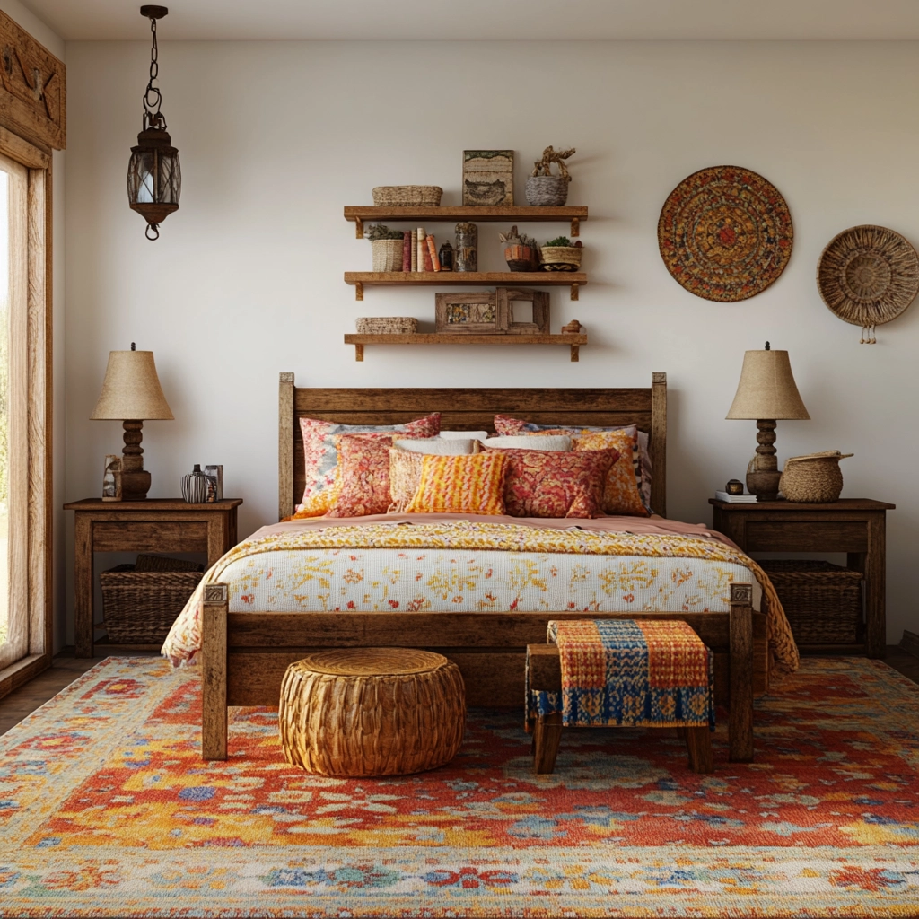 farmhouse rugs bedroom 37