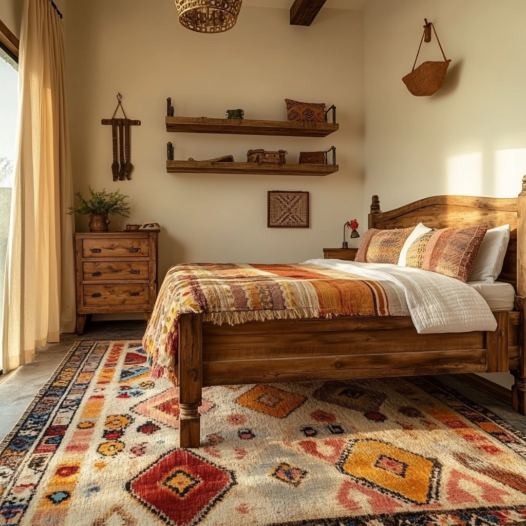farmhouse rugs bedroom 38