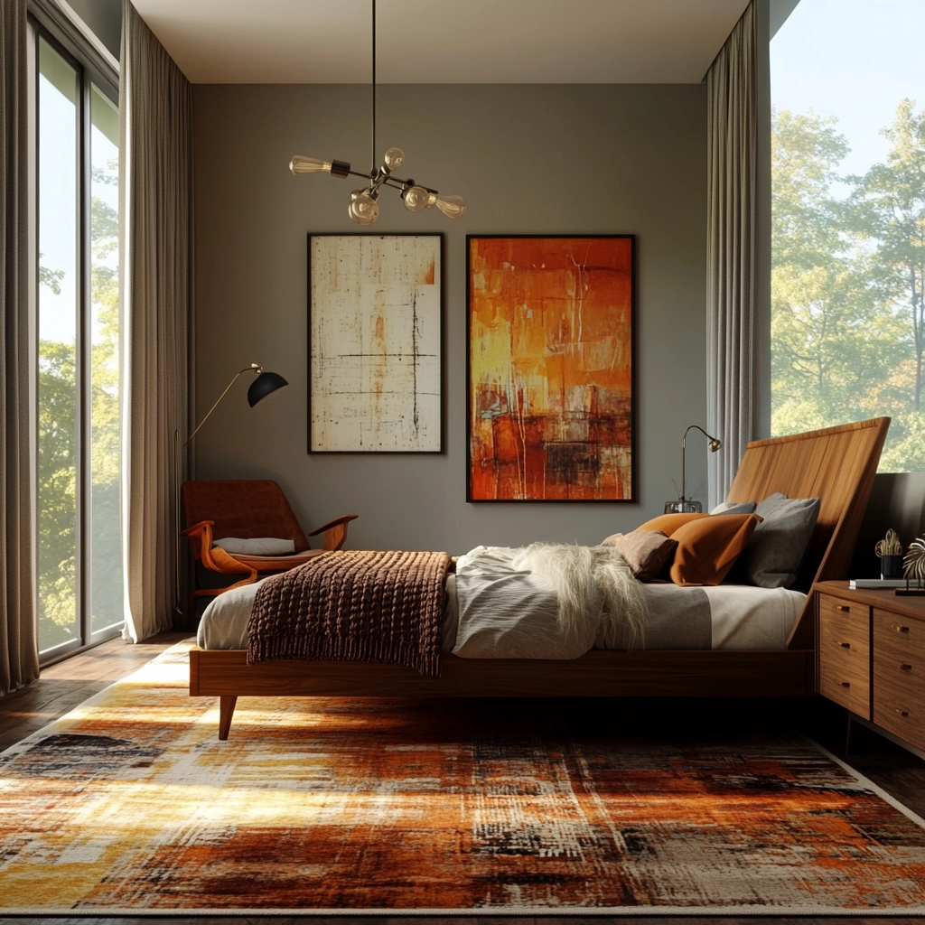 farmhouse rugs bedroom 48