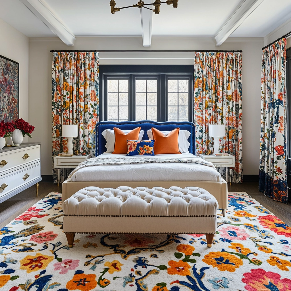 farmhouse rugs bedroom 68