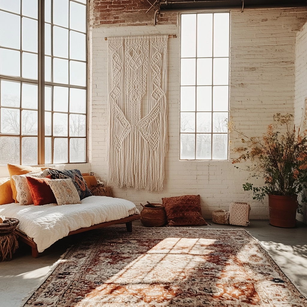 farmhouse rustic bedroom 12