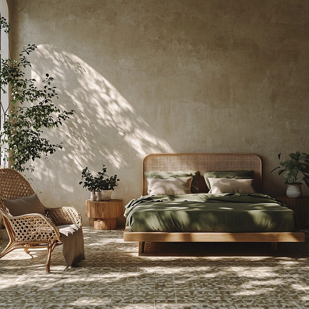 farmhouse rustic bedroom 13
