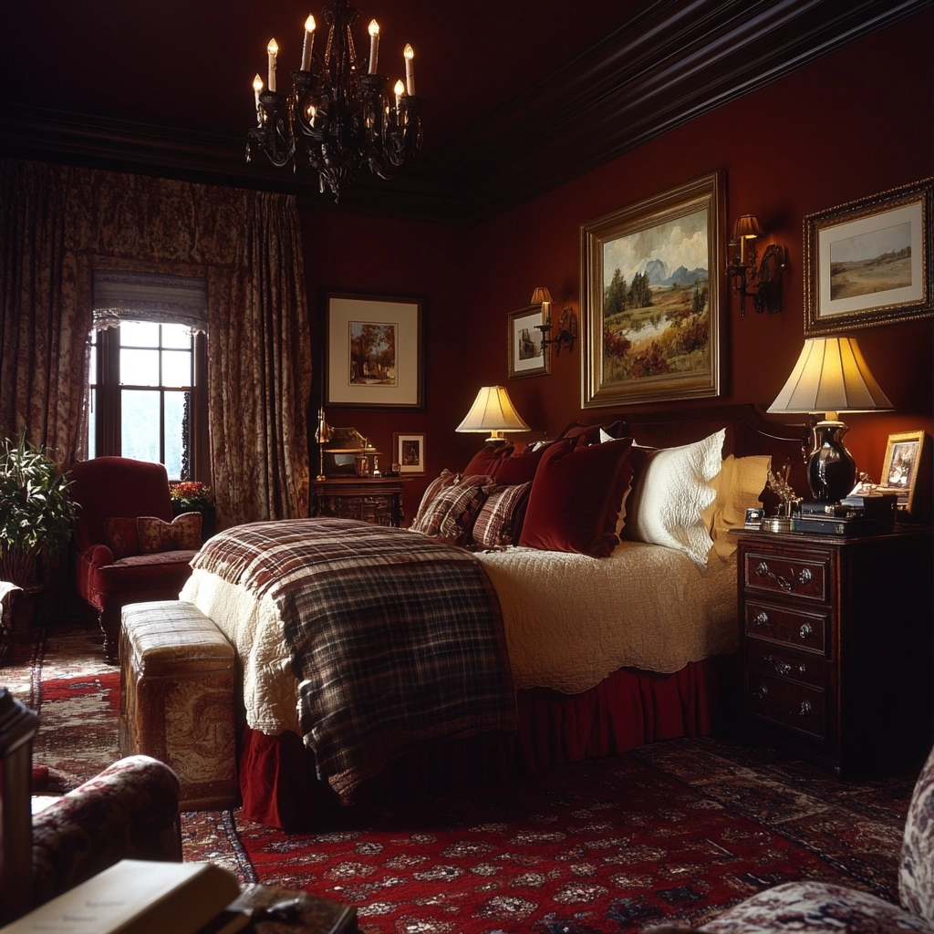 farmhouse rustic bedroom 18