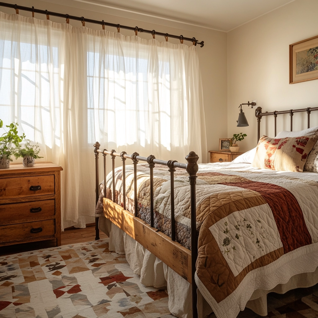 farmhouse rustic bedroom 2