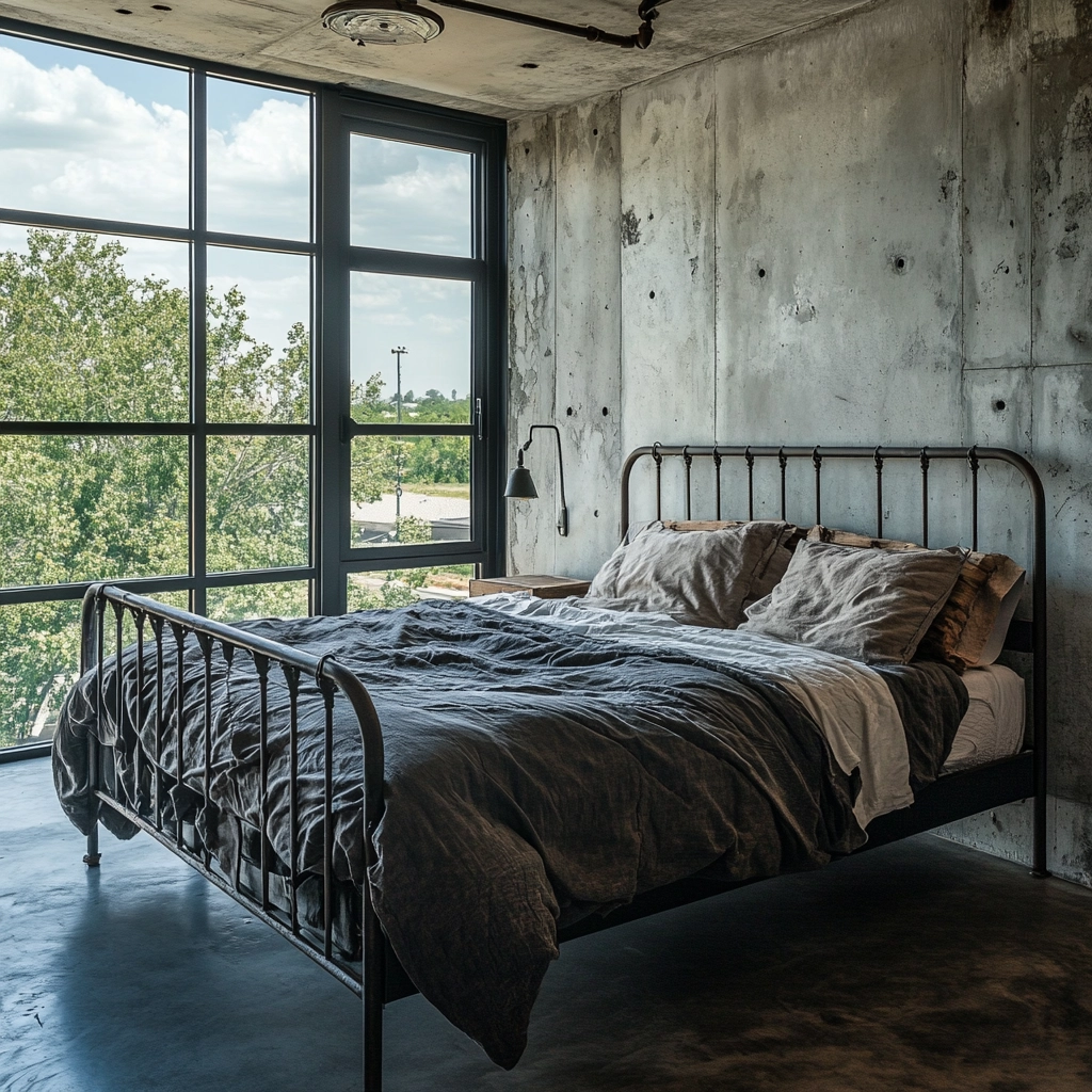 farmhouse rustic bedroom 22
