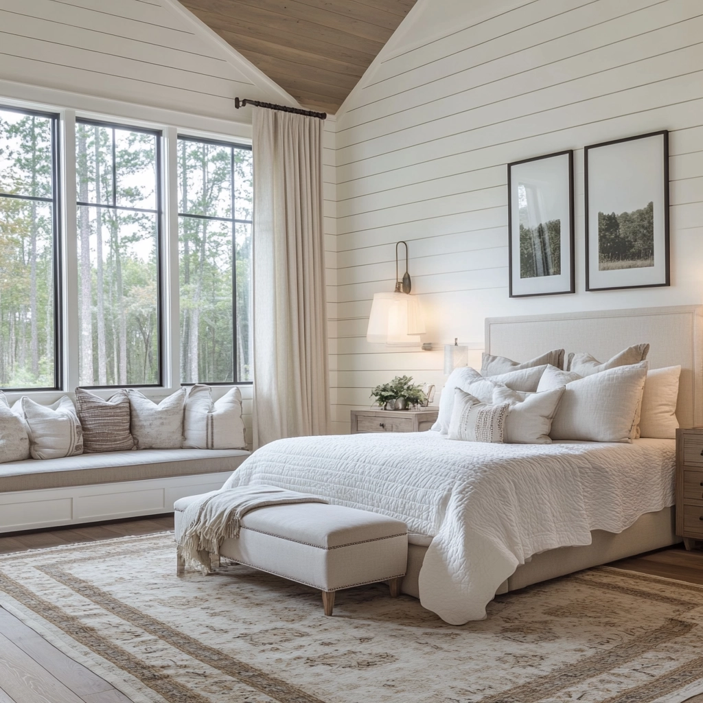 farmhouse rustic bedroom 30