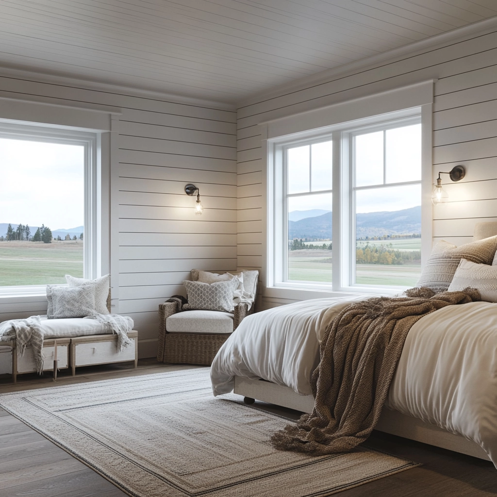 farmhouse rustic bedroom 31