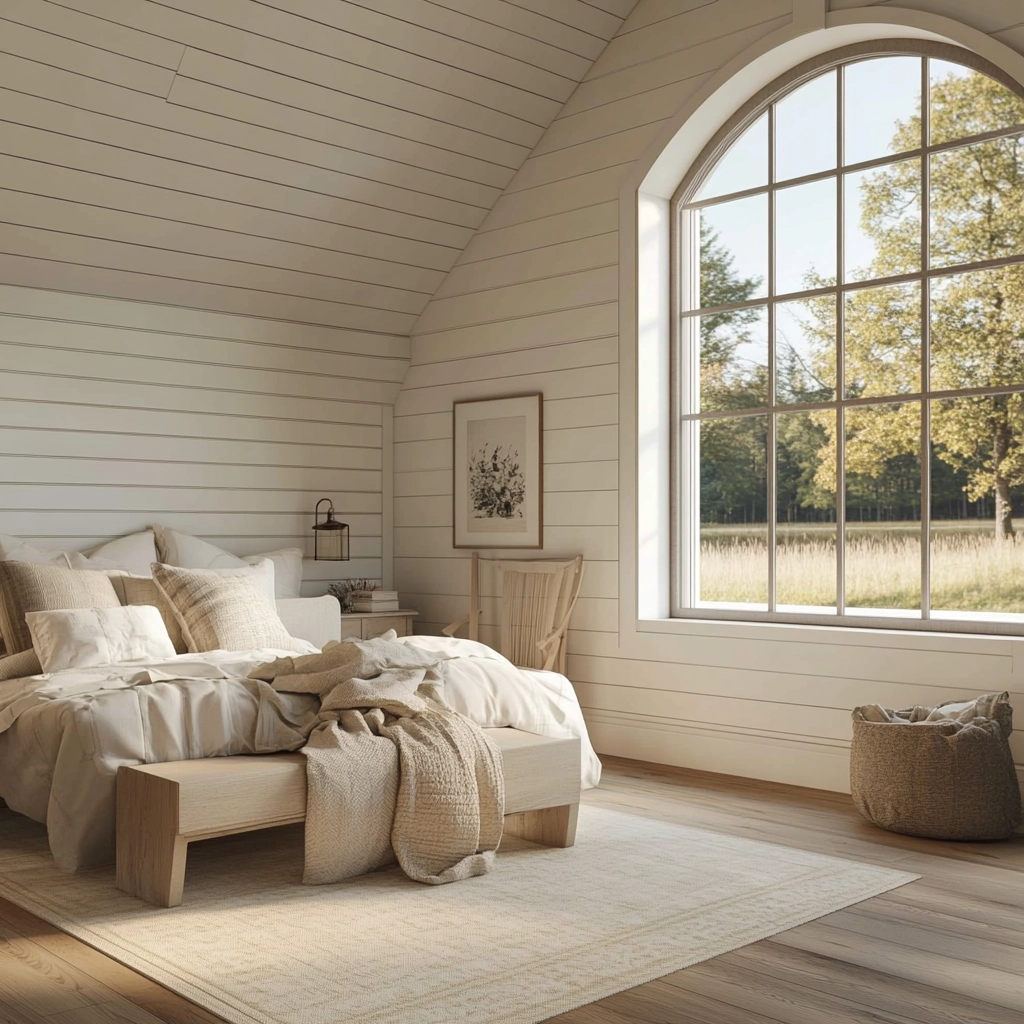 farmhouse rustic bedroom 32