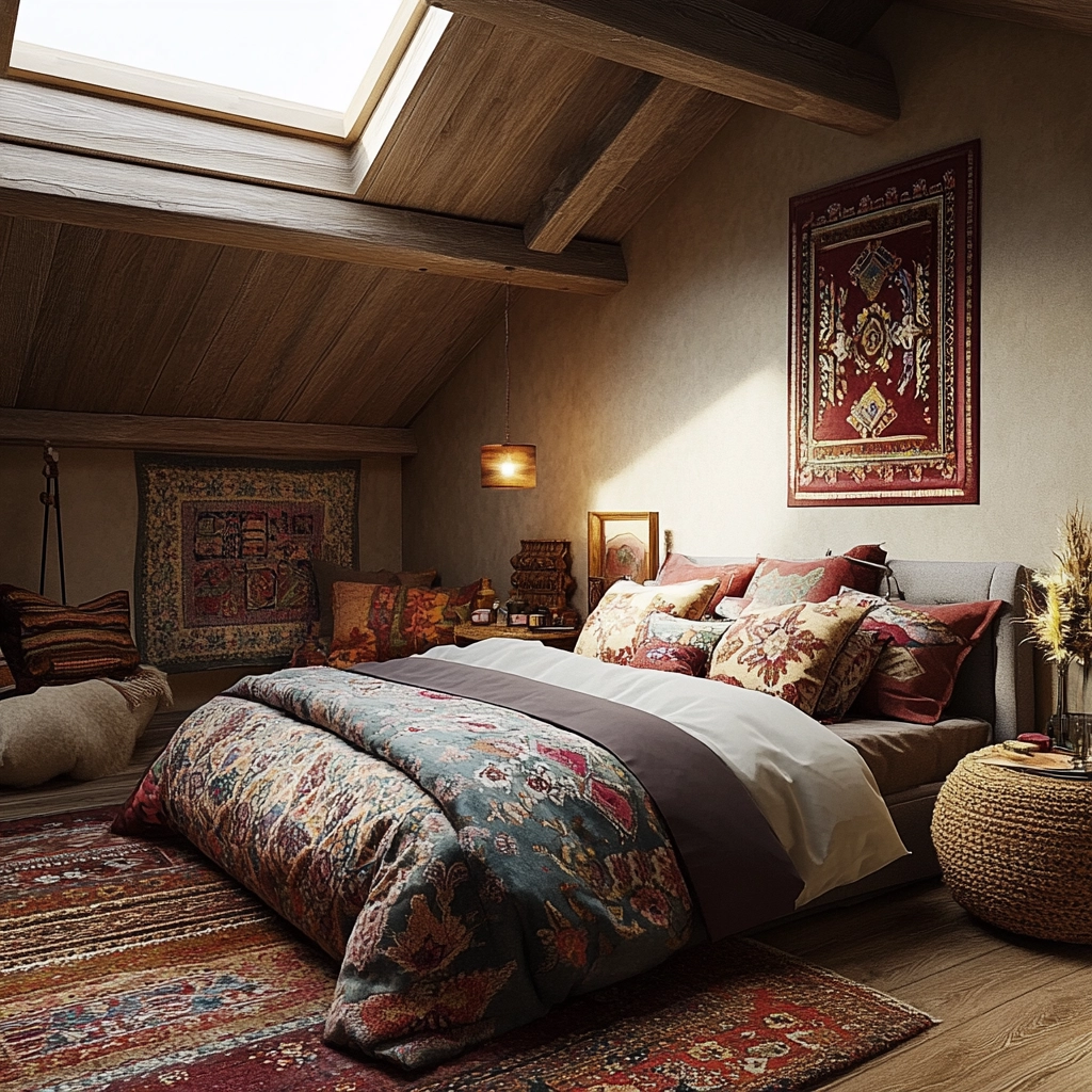 farmhouse rustic bedroom 33