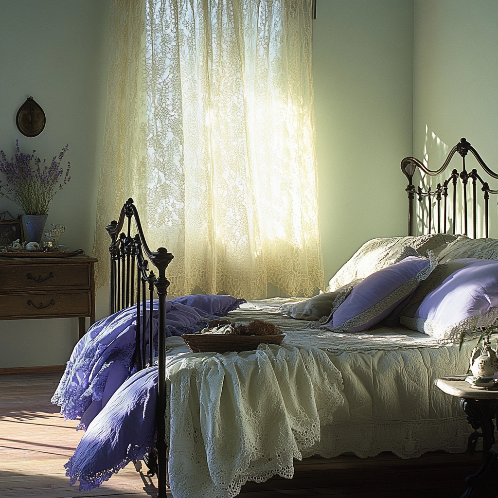farmhouse rustic bedroom 39