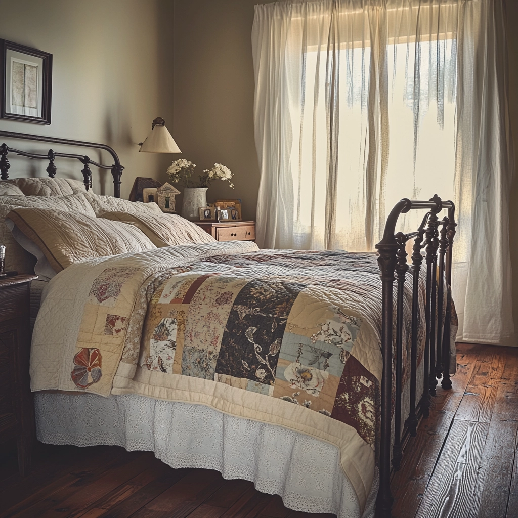 farmhouse rustic bedroom 4